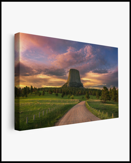 Devils Tower Leinwand