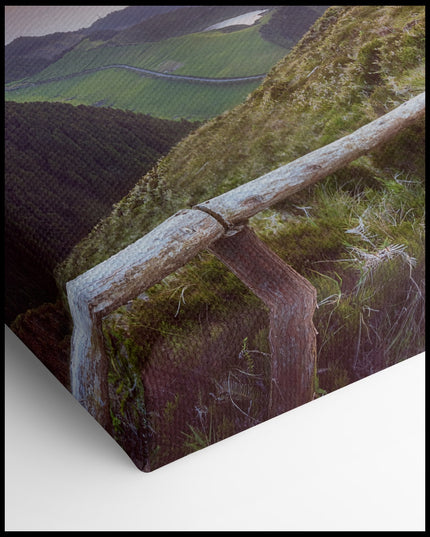 Mountain Landscape Hiking Trail Canvas