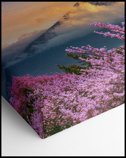 Mount Fuji at Sunset Canvas