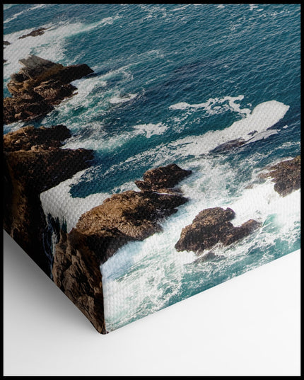 Rocky Coast Canvas