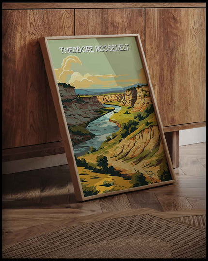 Theodore Roosevelt National Park Poster