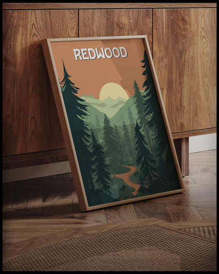 Redwood National Park Poster