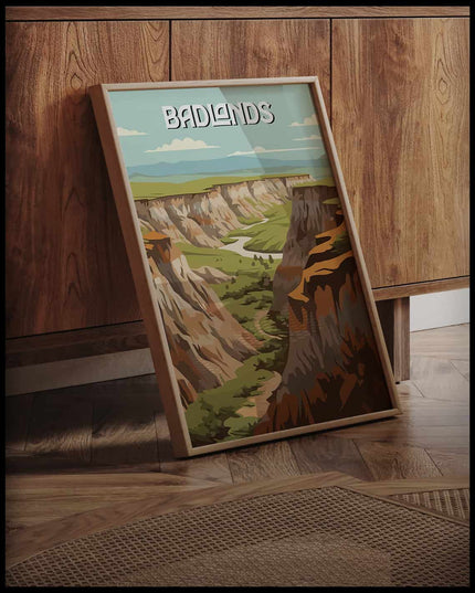 Badlands National Park Poster