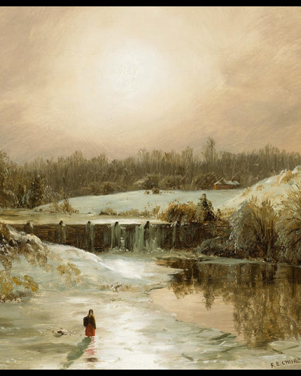 Winter Scene in Hartford