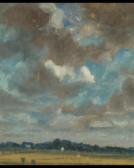 Extensive Landscape With Grey Clouds