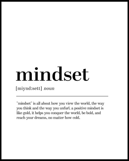 Definition Mindset