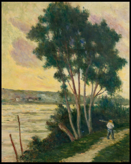 Sandrecourt, Le Chemin Au Bord De La Rivière