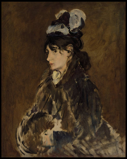 Berthe Morisot mit Muff