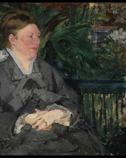 Madame Manet im Gewächshaus