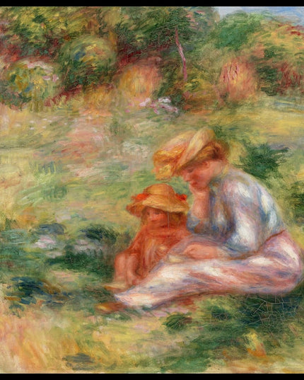 Woman and Child in the Grass