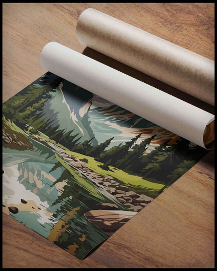 Rocky Mountain National Park Poster