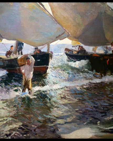 The Arrival of the Boats