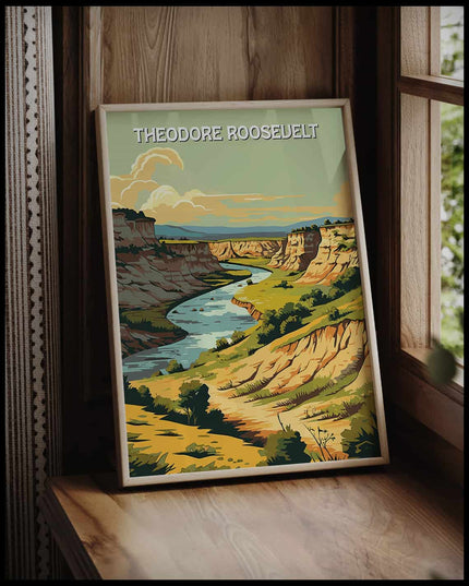 Theodore Roosevelt National Park Poster