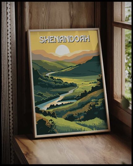 Shenandoah National Park Poster