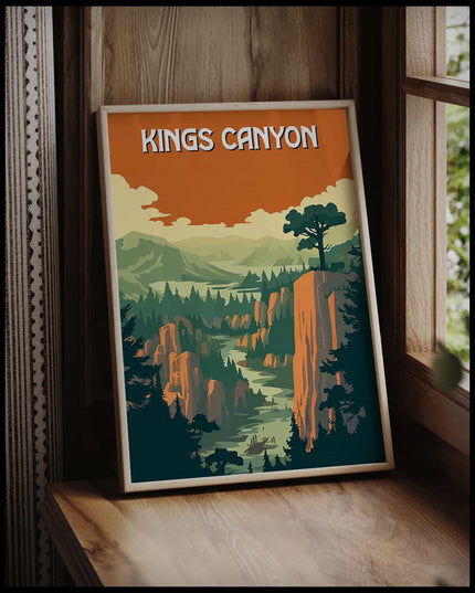 Kings Canyon National Park Poster